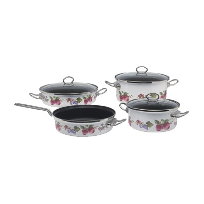 7 Parça Set EN7PCS/WH-D — Çelik üzerine yapışmaz kaplama