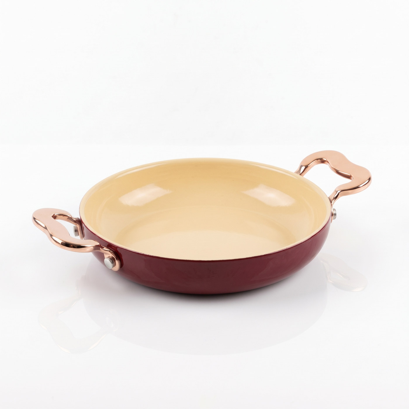 PRO 800° Bakelite Handle Egg Pan — Steel enamel (EOS 800°)